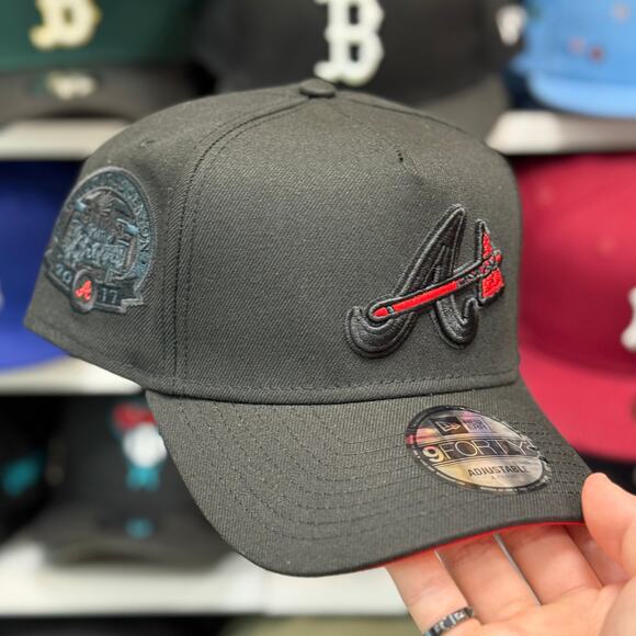 New Era Atlanta Braves '2017 Inaugural Season' A-Frame 9FORTY Snapback - Picture 1 of 4